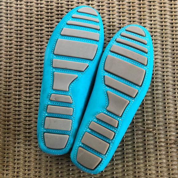 🦋 Earth Teal Suede Driving Moccasin 🦋 - Picture 6 of 11